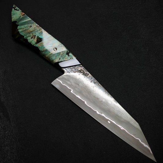 160mm Stainless San-Mai Utility Knife | Handmade Kitchen Knives