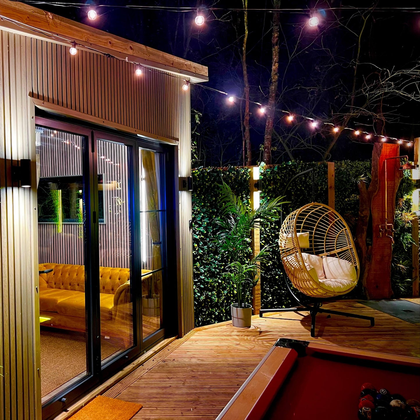 26M / 85FT Super Festoon Warm White Outdoor Plug-in Connectable LED String Lights