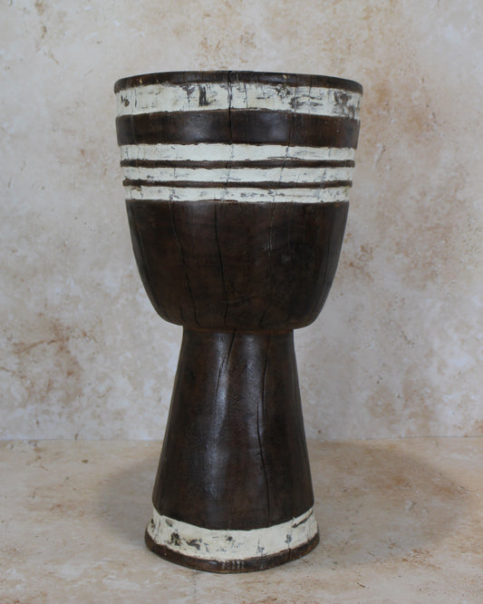 Tapered Wood Side Table - Cameroon - 93.2