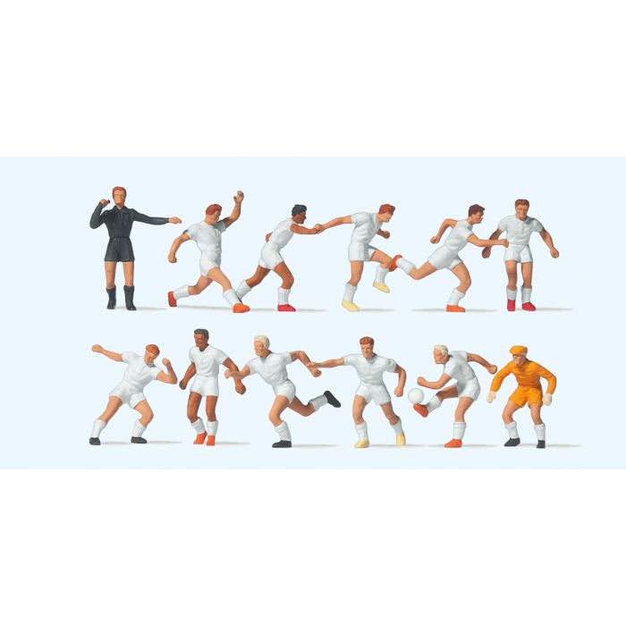 Soccer Team (11) & Referee White 10762