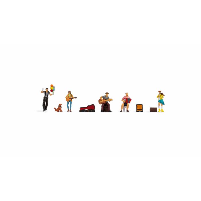 Street Performers Terrarium Figures Set 15597