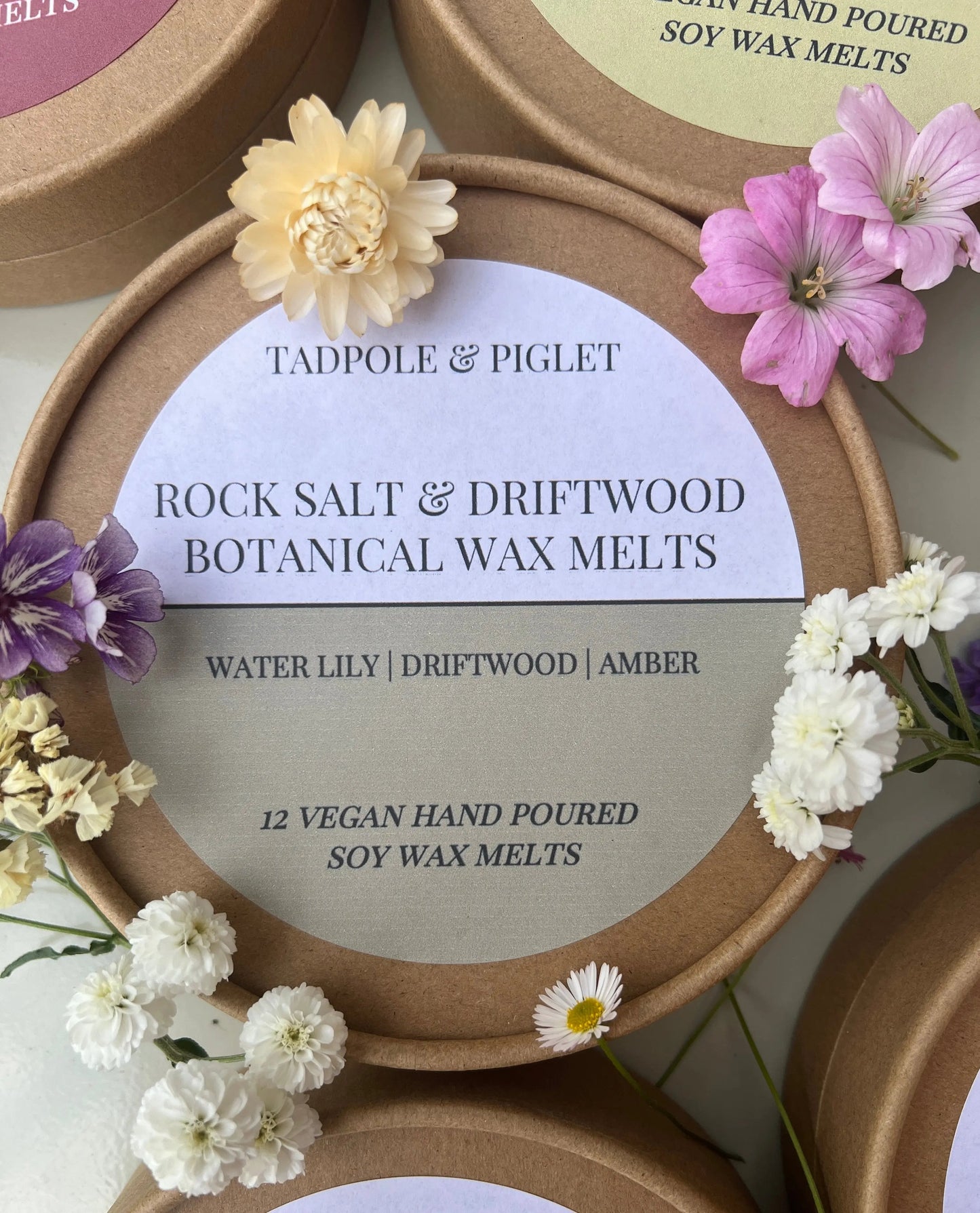 Rock Salt & Driftwood Botanical Wax Melts
