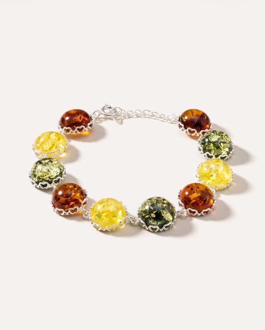 Round Candy Amber Bracelet
