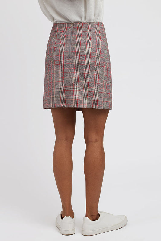 Sibel Bonnie Mini Skirt - Red