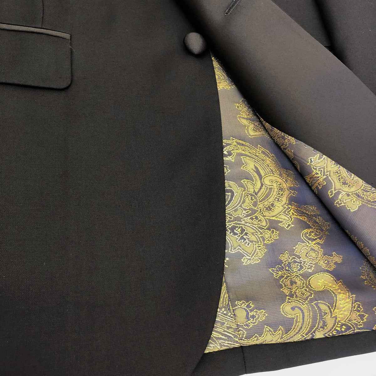 Black 2-button Dinner Suit