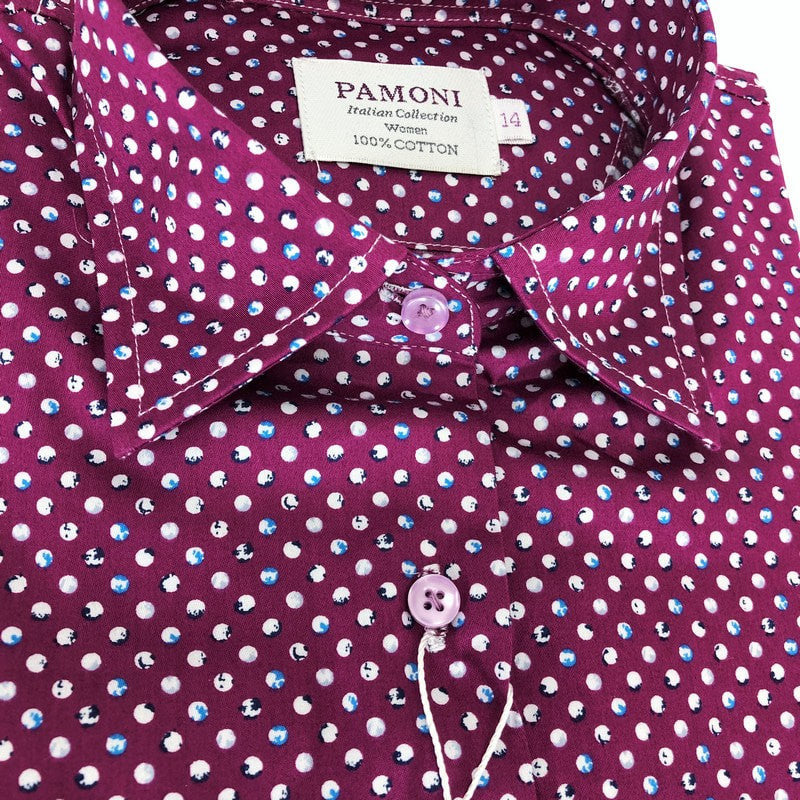 Marble Ball Print Pure Cotton Shirt