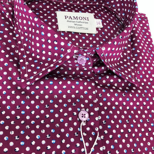 Marble Ball Print Pure Cotton Shirt