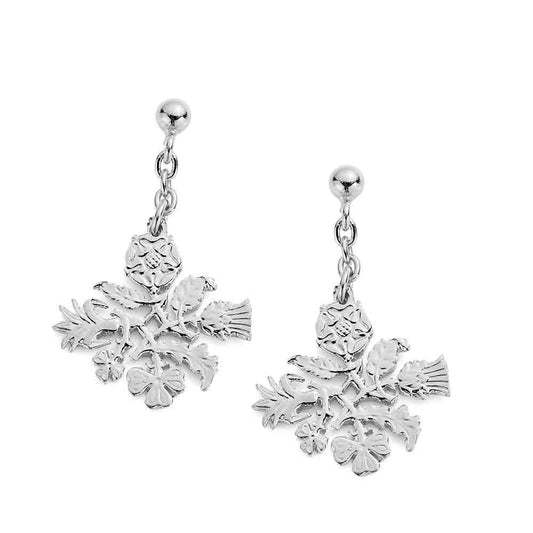 Centre of a Sixpence - Cut Out Coin Earrings