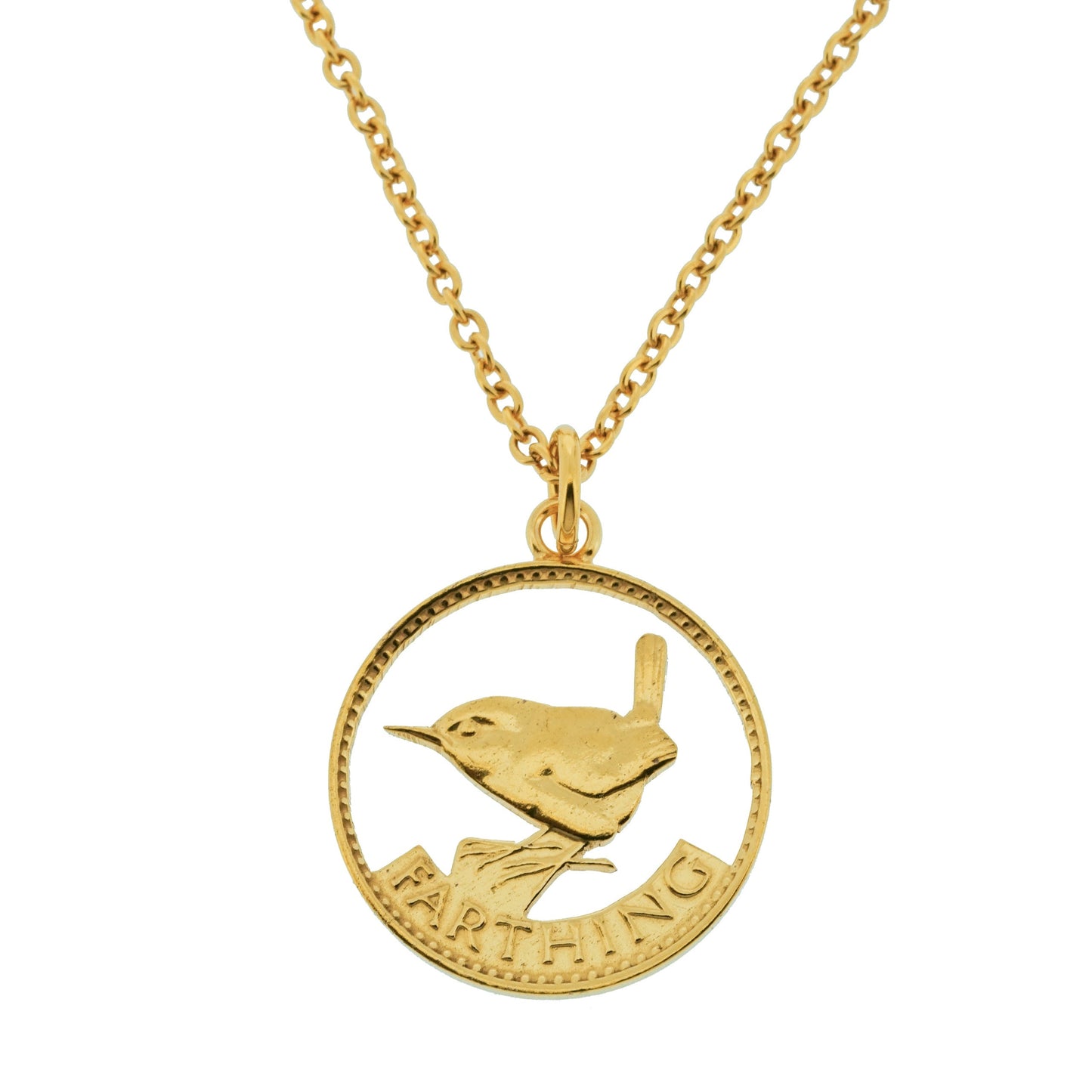 Wren Farthing - Cut Out Coin Necklace