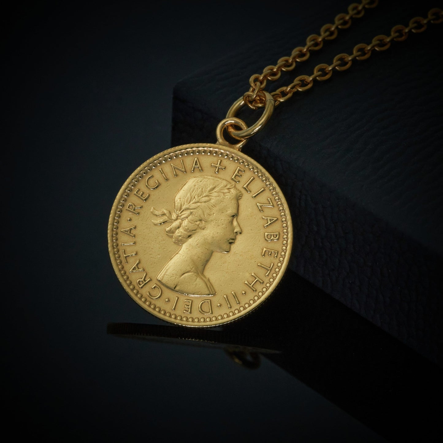Sixpence (1953-1967) - Plated Coin Necklace
