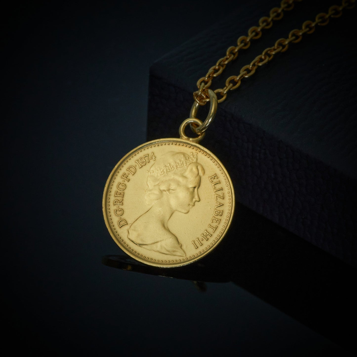 Halfpenny (1971-1982) - Plated Coin Necklace