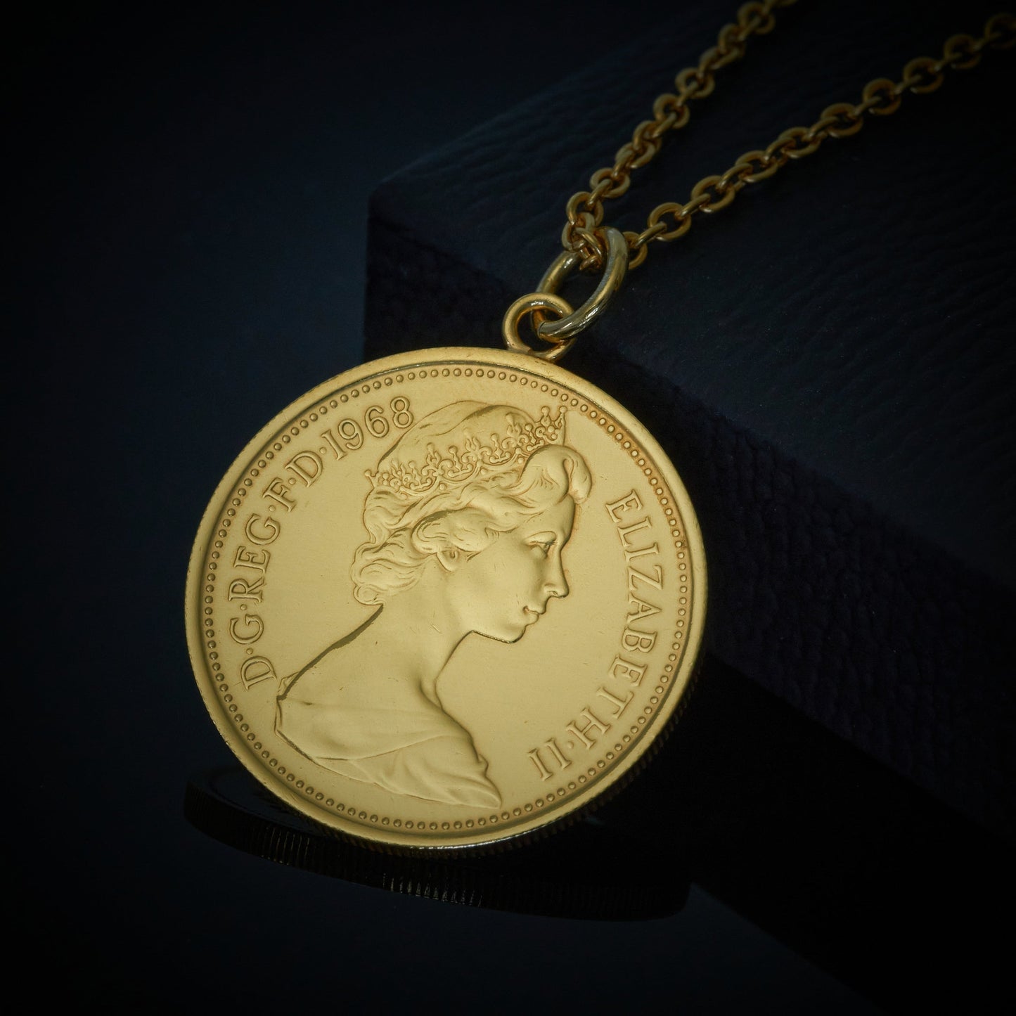 Five Pence (1968-1989) - Plated Coin Necklace
