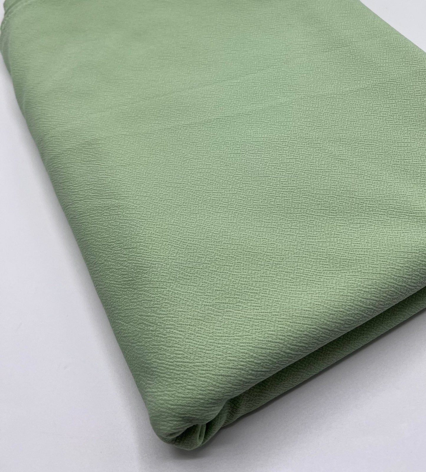 Plain Sage Green Liverpool Bullet Stretch Fabric