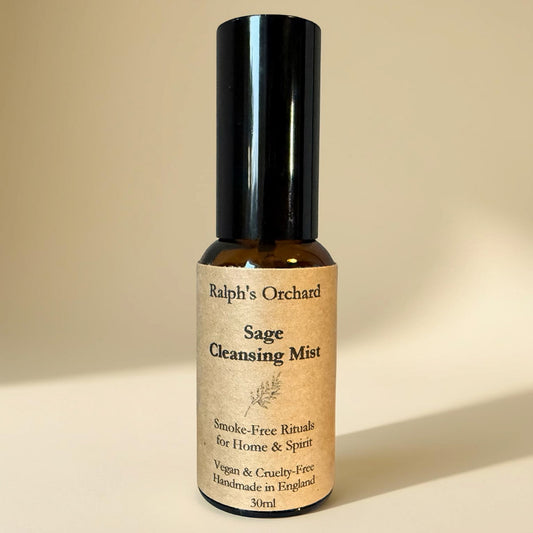 Clary Sage Cleansing Mist - Natural Smoke-Free Room Spray (30ml)