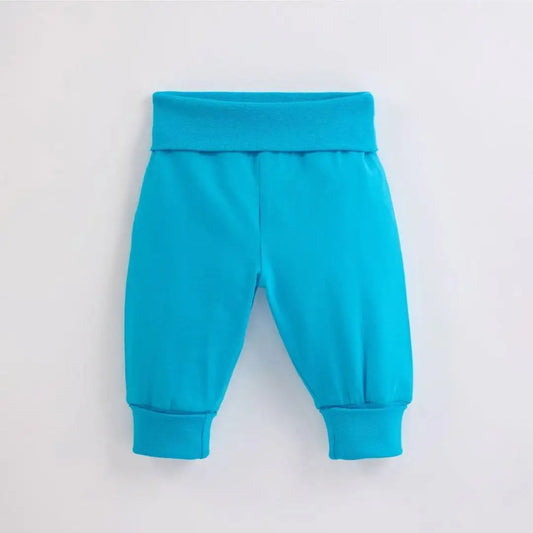 ScandiBugs Own Label Organic Yoga Pants - Tempting Turquoise