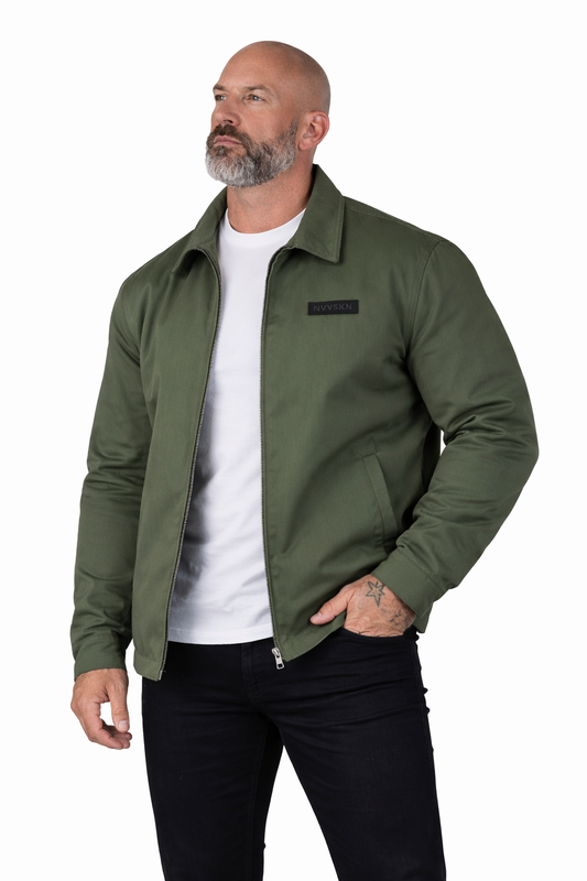 NVYSKN Mens Military Service Jacket