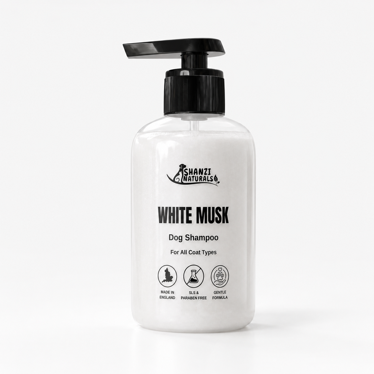 Natural & Gentle Dog Shampoo – Suitable for Sensitive Skin & All Coat Types