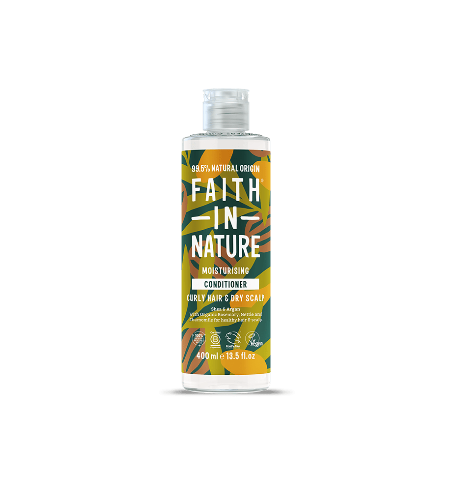 Faith In Nature Shea & Argan Conditioner for Curly & Coily Hair | 400ml