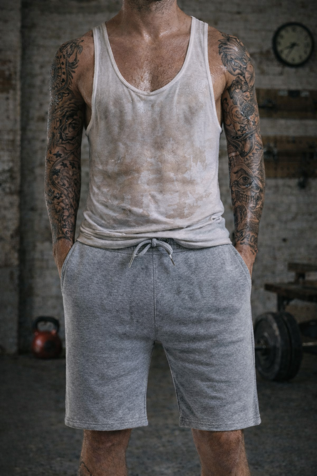 NVYSKN Mens Cotton Casual Shorts