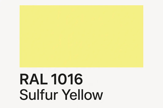 RAL 1016 Sulfur Yellow - 400ml Aerosol Spray Paint Any Finish