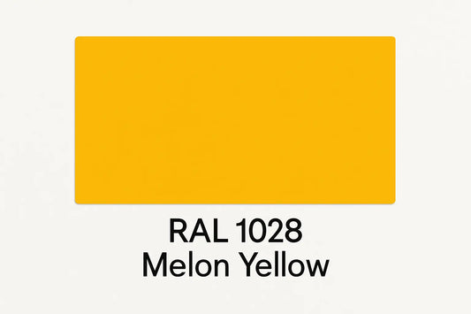 RAL 1028 Melon Yellow - 400ml Aerosol Spray Paint Any Finish