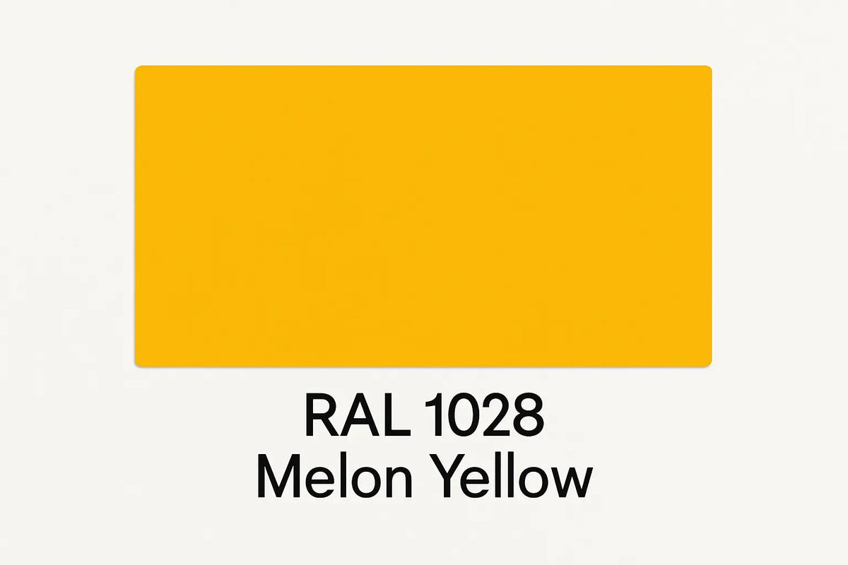 RAL 1028 Melon Yellow - 400ml Aerosol Spray Paint Any Finish