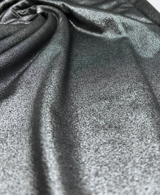 Silver Shimmer Soft Touch Stretch Fabric