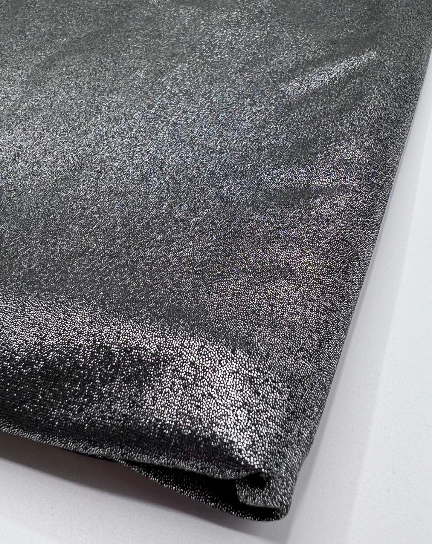 Silver Shimmer Soft Touch Stretch Fabric