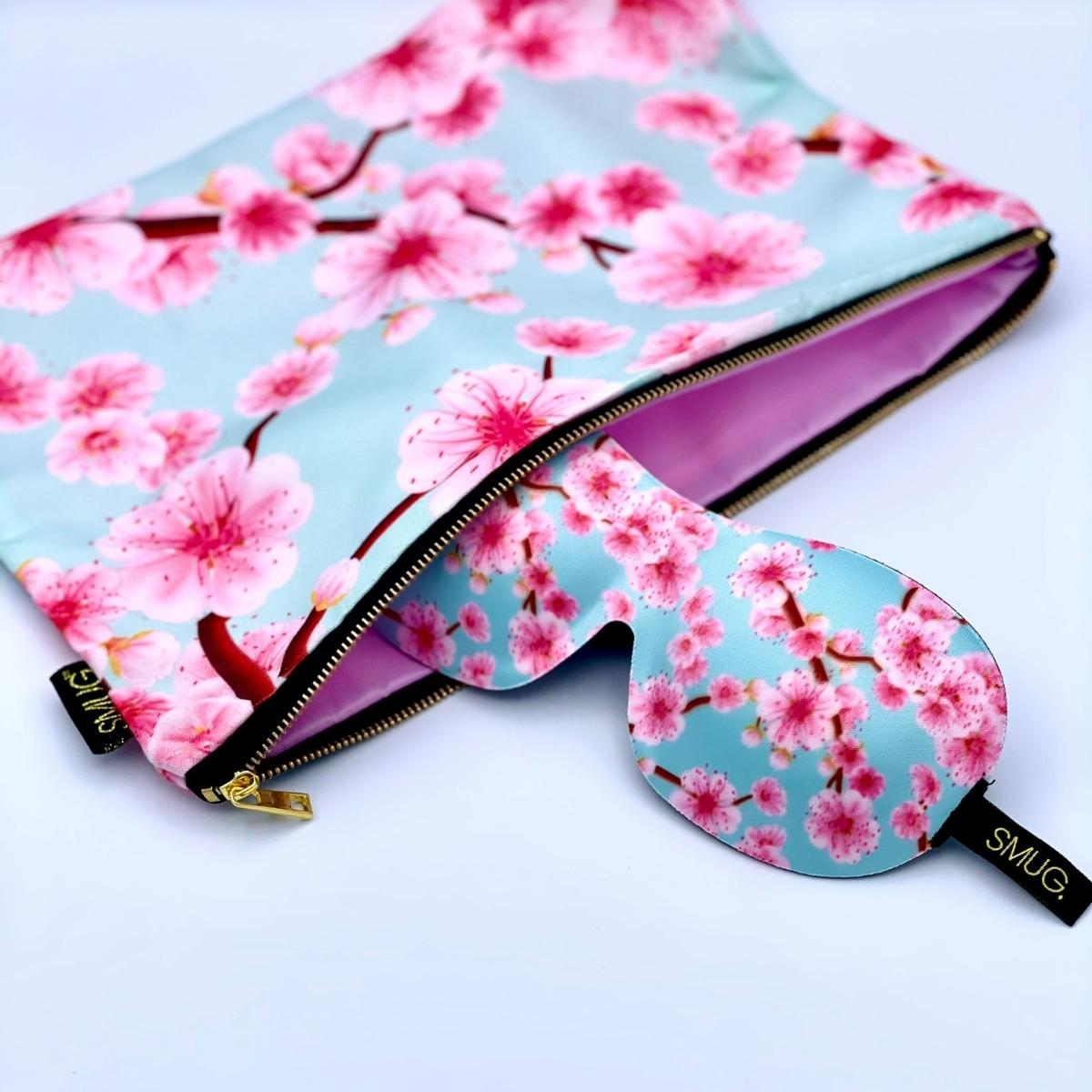 Accessories Bag - Cherry Blossom Print