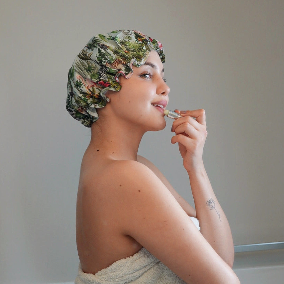 Shower Cap - Jungle Print