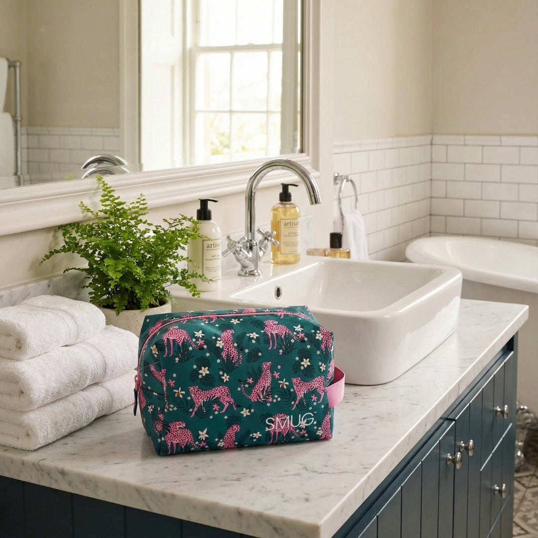 Wash Bag - Cheetah Print