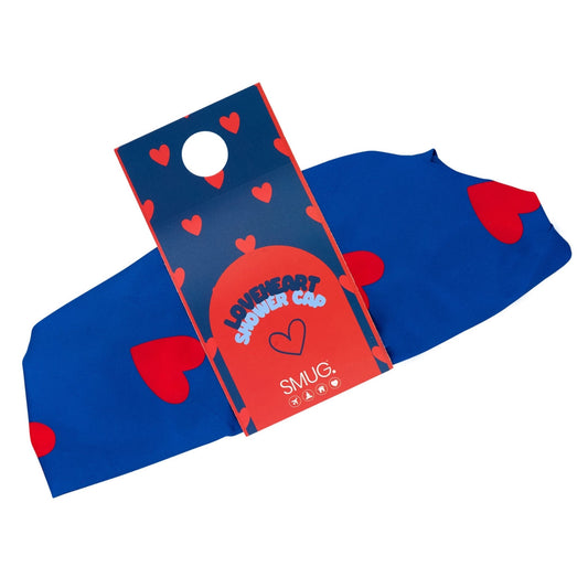 Shower Cap - Loveheart Print