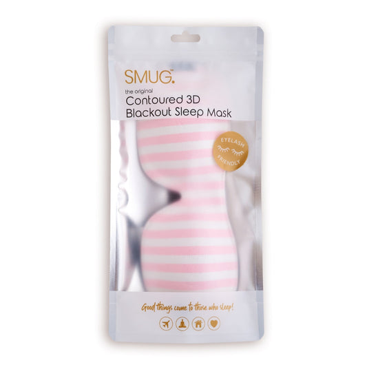 Contoured 3D Blackout Sleep Mask - Candy Shop Print