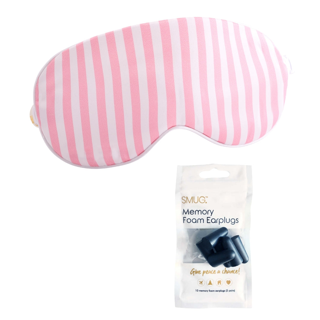 Satin Sleep Mask - Candy Shop Print