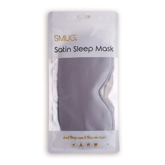 Satin Sleep Mask - Grey