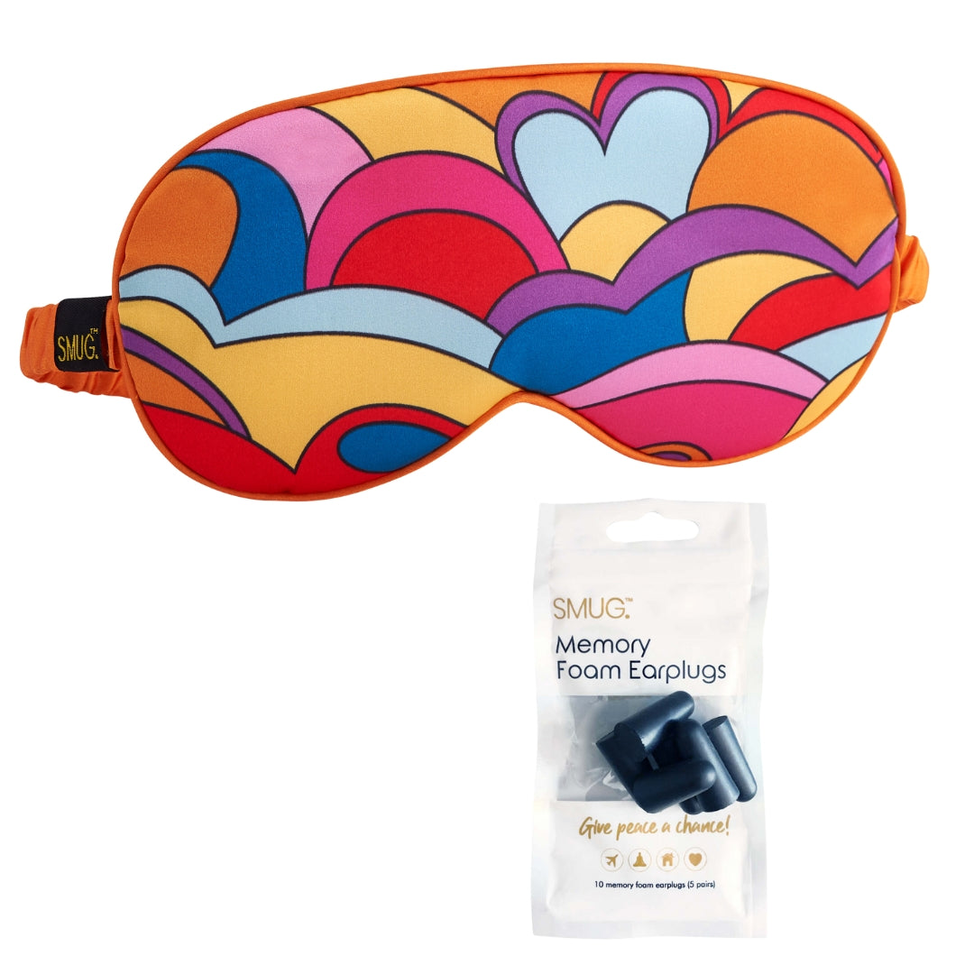 Satin Sleep Mask - Lucy in the Sky Print