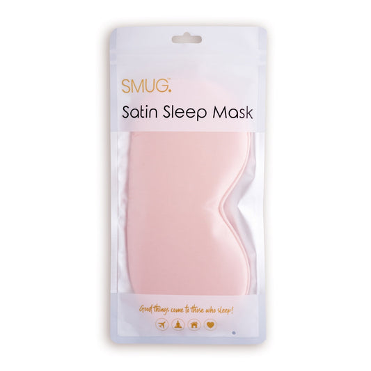 Satin Sleep Mask - Pink