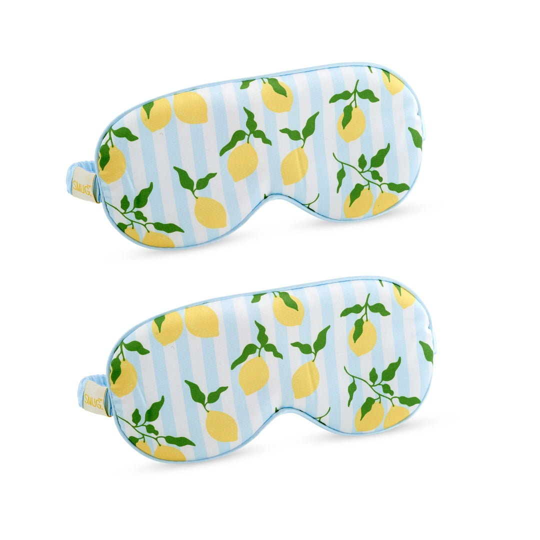 Satin Sleep Mask Twin Pack Sets - Various Designs