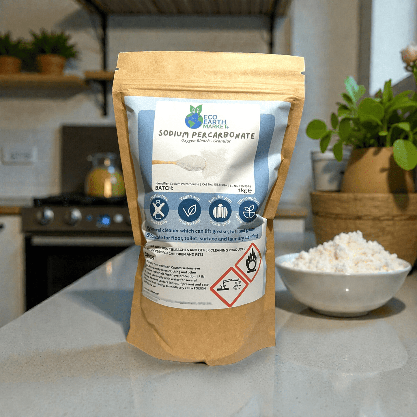 Sodium Percarbonate 1kg – Oxygen Bleach Powder