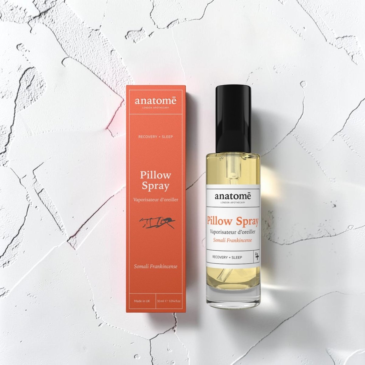 Somali Frankincense Sleep Pillow Spray | Overactive Mind | anatomē