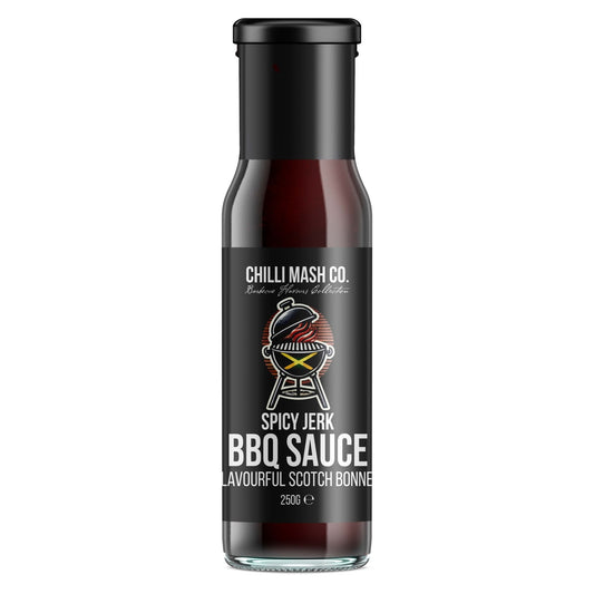 Spicy Jerk BBQ Sauce | 250g | Chilli Mash Co. | Authentic Caribbean Flavours