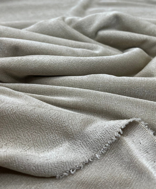 Stone Acetate Slinky 4 Way Stretch Fabric