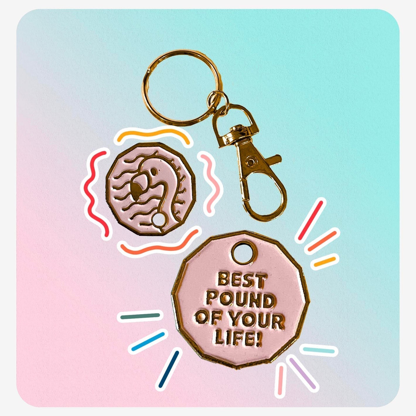 "Sun-dried Terrazzo" Continental Fab-Purse