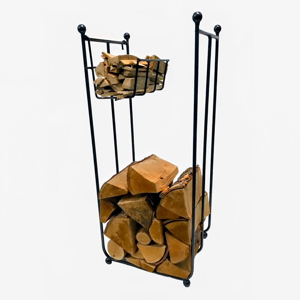 PoppyForge Log Rack Tall