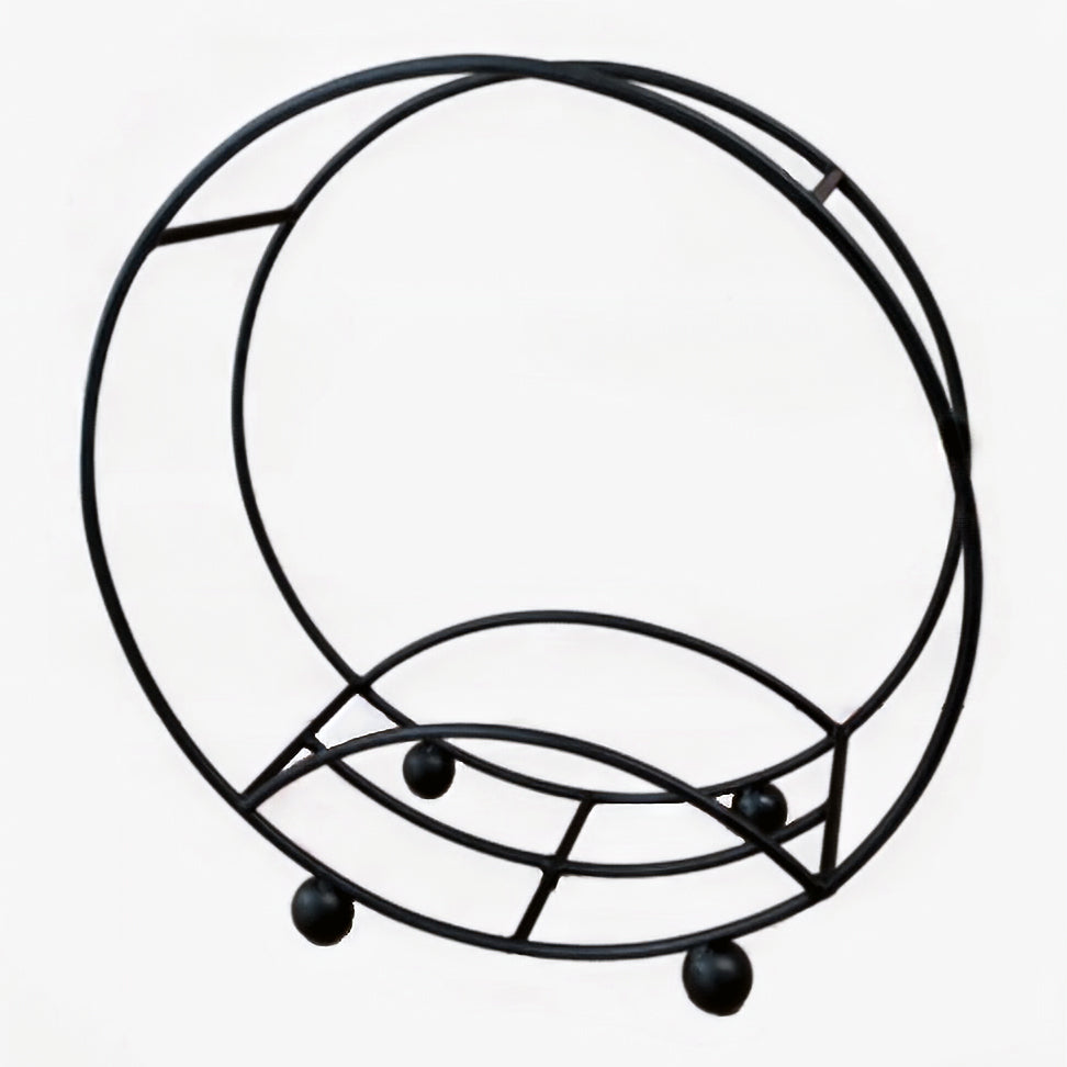 PoppyForge Log Basket Round