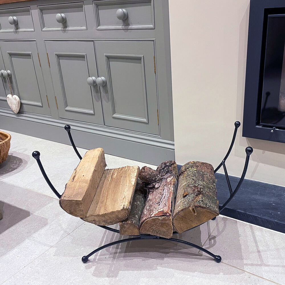 PoppyForge Ludlow Log Rack