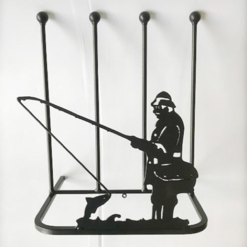 PoppyForge 2 Pair Boot Rack - Fisherman