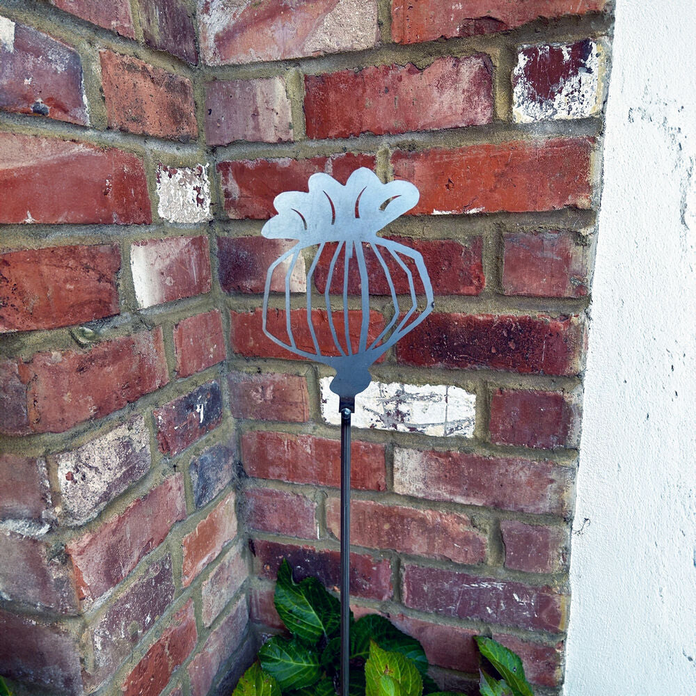 PoppyForge Poppy Seed Head Plant Pin (pack of 3)