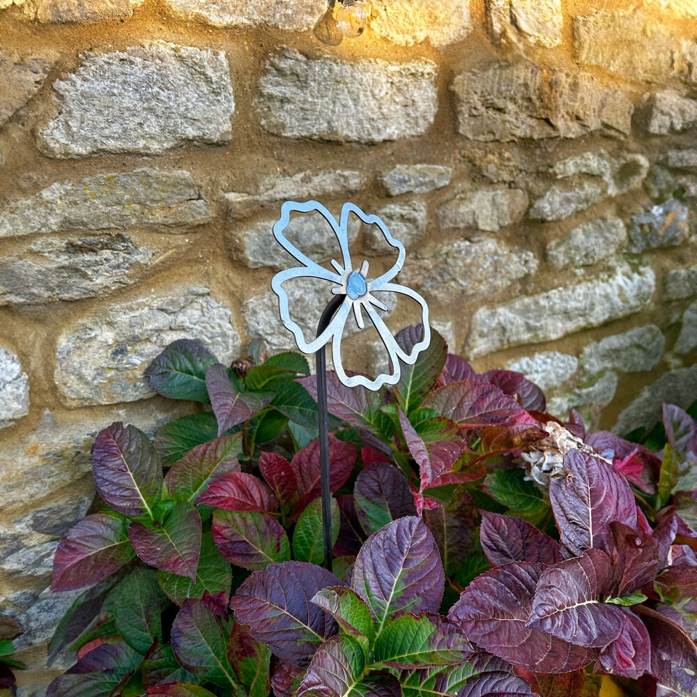 PoppyForge Flowering Petal Plant Pin (pack of 3)