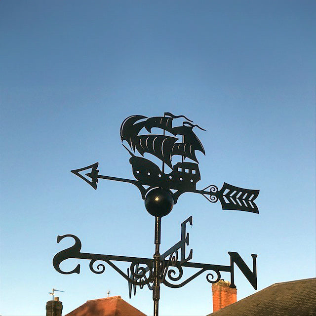 PoppyForge Galleon Weathervane